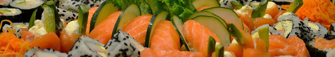 Eating Japanese Sushi at DKY Sushi restaurant in Ann Arbor, MI.